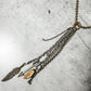 Chain Tassel Necklace on Ball Chain- Amy Kaplan for Bourbon Cowgirl