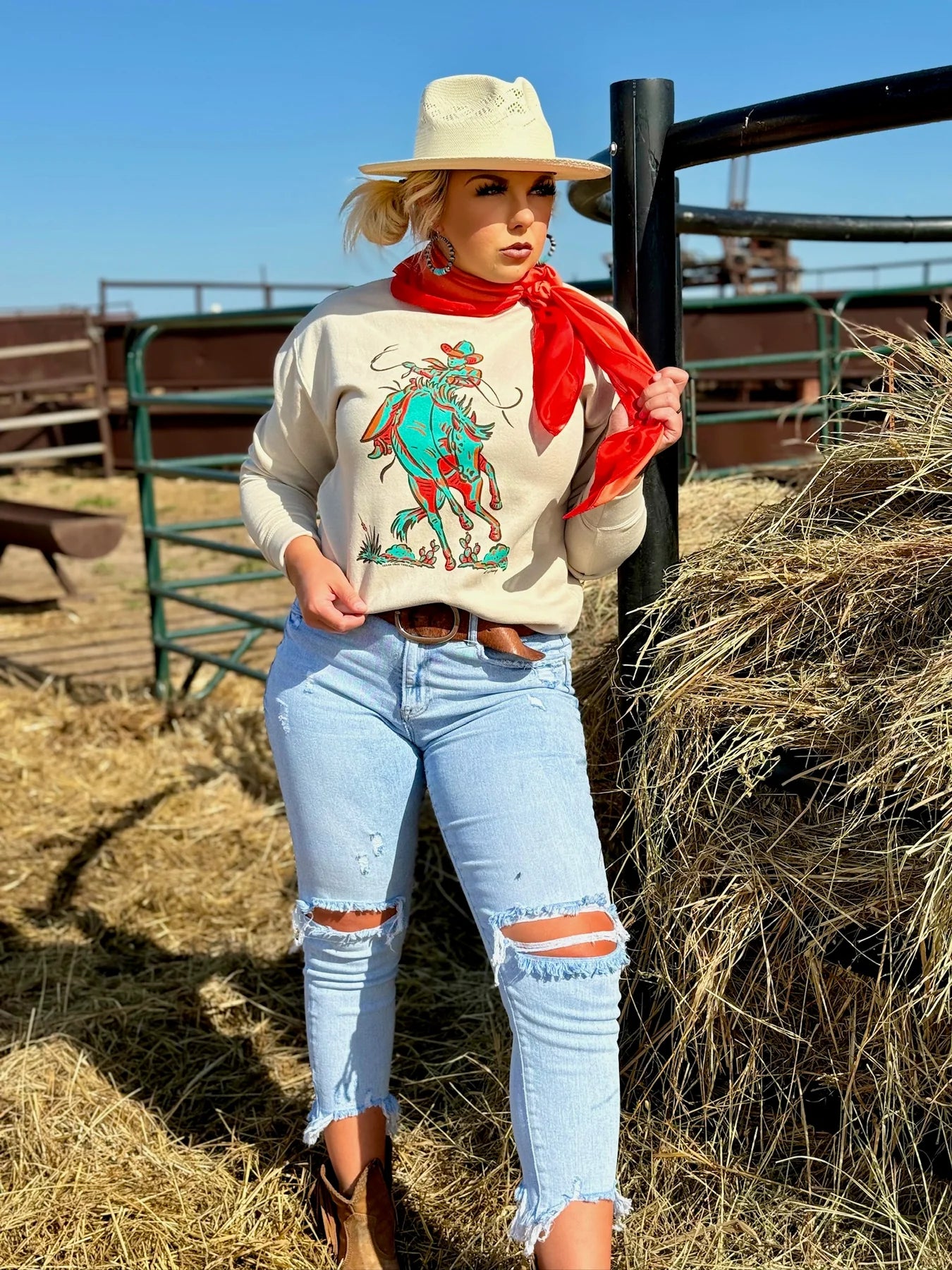 Sunset Cowboy Sweatshirt