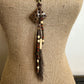 Horn and Indian Bead with Horsehair Tassel Necklace - Amy Kaplan for Bourbon Cowgirl