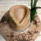 Pretty Poison Tan Custom Cowgirl Hat  by Calamity Anne