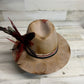 Southern & Slow Tan Custom Cowgirl Hat  by Calamity Anne