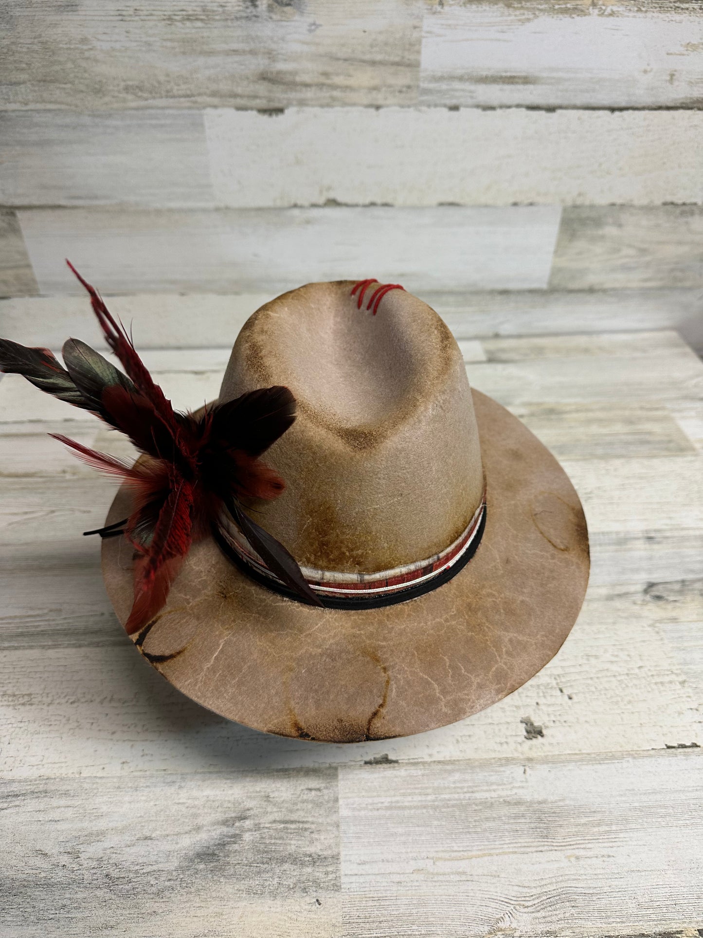 Southern & Slow Tan Custom Cowgirl Hat  by Calamity Anne
