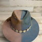 I'm a Handful Blue Custom Cowgirl Hat by Calamity Anne