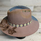 I'm a Handful Blue Custom Cowgirl Hat by Calamity Anne