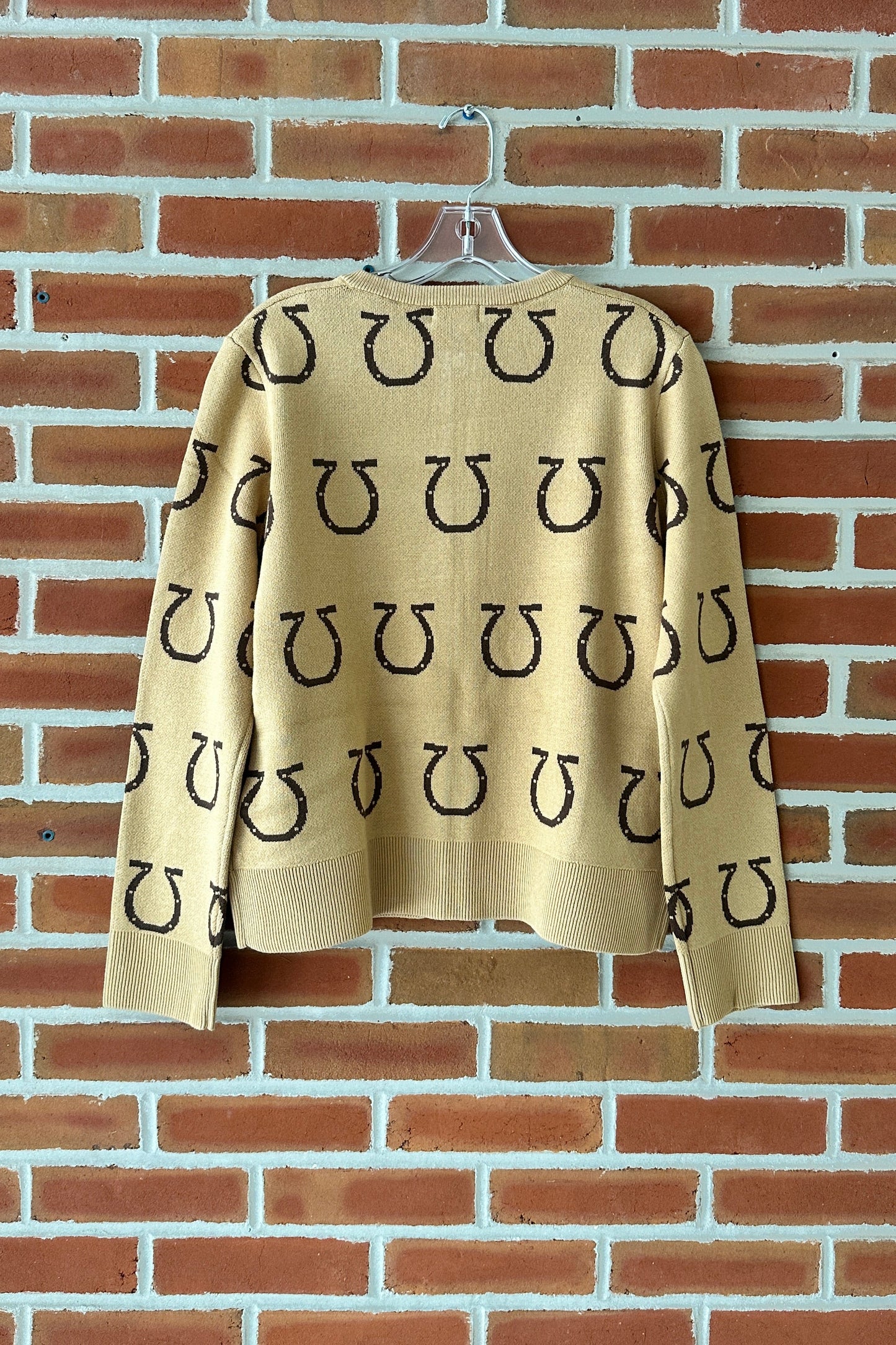 Tabitha Cardigan Sweater in Camel by Tasha Polizzi