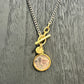 Authentic Buffalo Nickel Coin Necklace in Silver