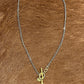 Authentic Buffalo Nickel Coin Necklace in Silver