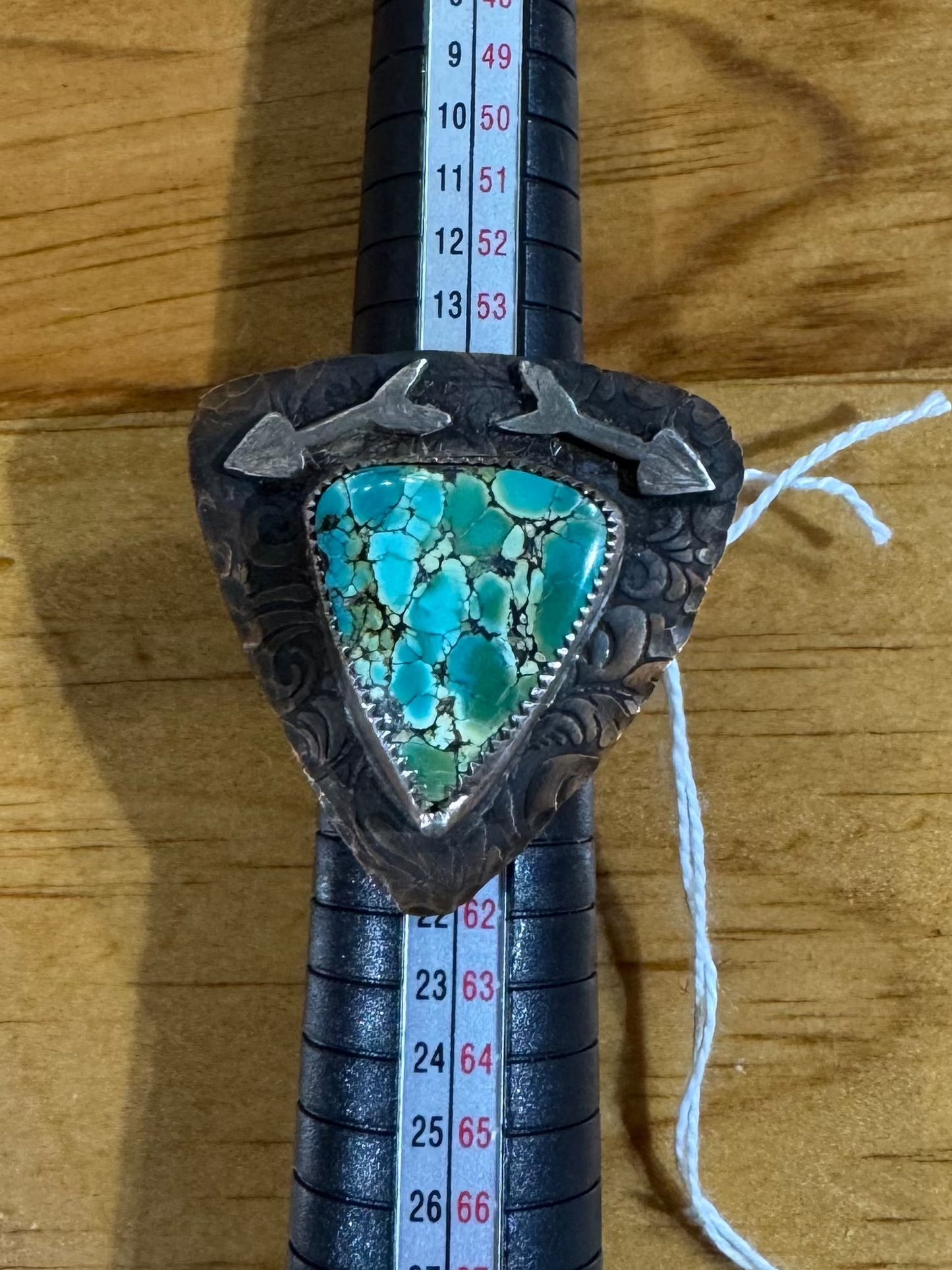 Turquoise Arrows Ring - Weathered Soul