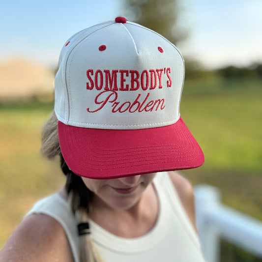 Somebody's Problem Snapback Hat