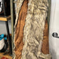 Chateau Throw with Faux Fur in Cinnamon by Tasha Polizzi