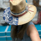 Wild Child Cowgirl Hat Custom Burned - Tan| Bourbon Cowgirl