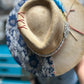 Wild Child Cowgirl Hat Custom Burned - Tan| Bourbon Cowgirl