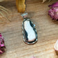 White Buffalo Sterling Silver Pendant