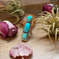 3-Stone Sonoran Turquoise Sterling Silver Ring – Adjustable