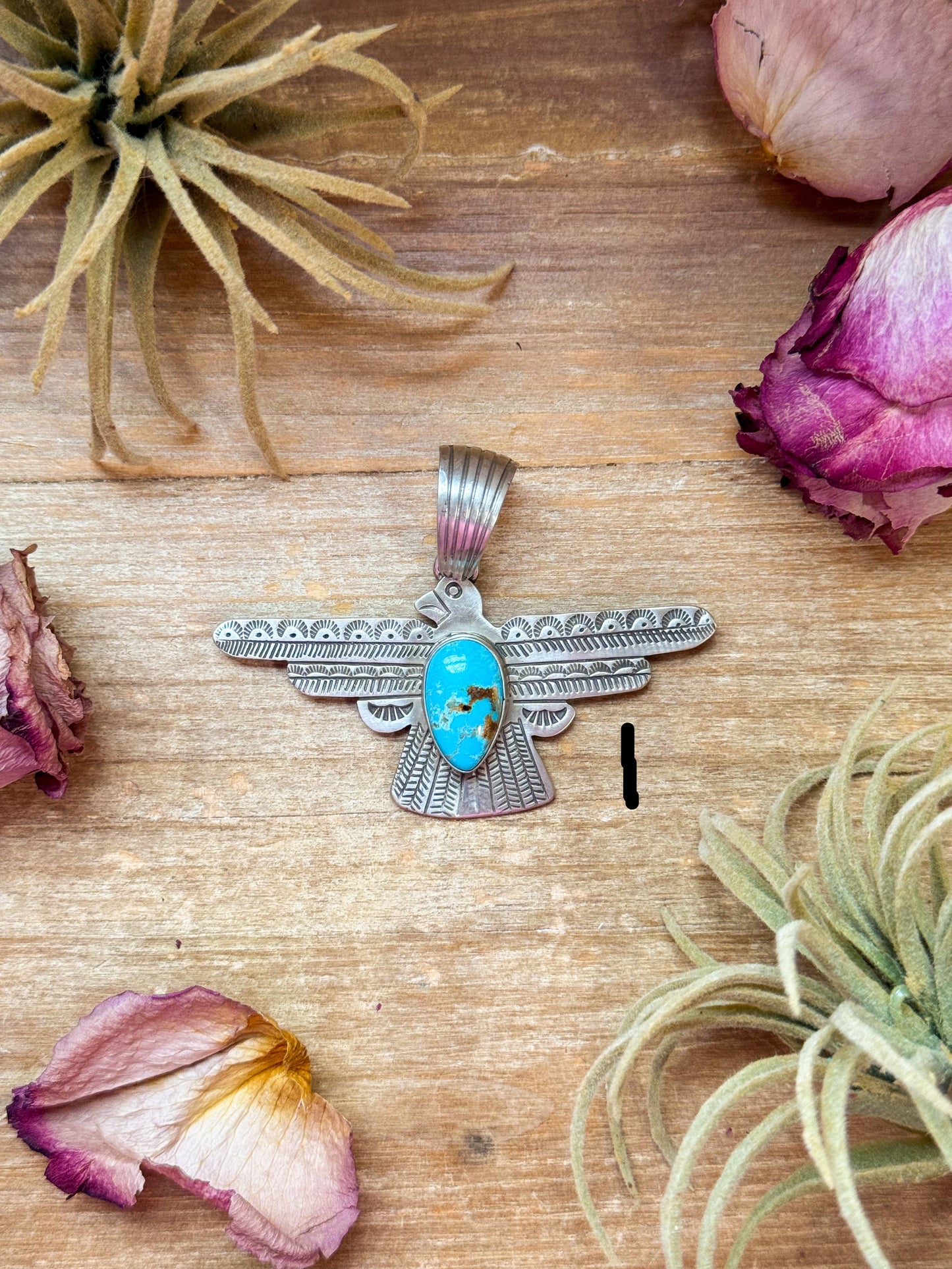 Sterling Silver Thunderbird Pendant