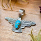 Sterling Silver Thunderbird Pendant