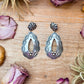 Sterling Silver Teardrop Earrings – Native Made by Rita Lee