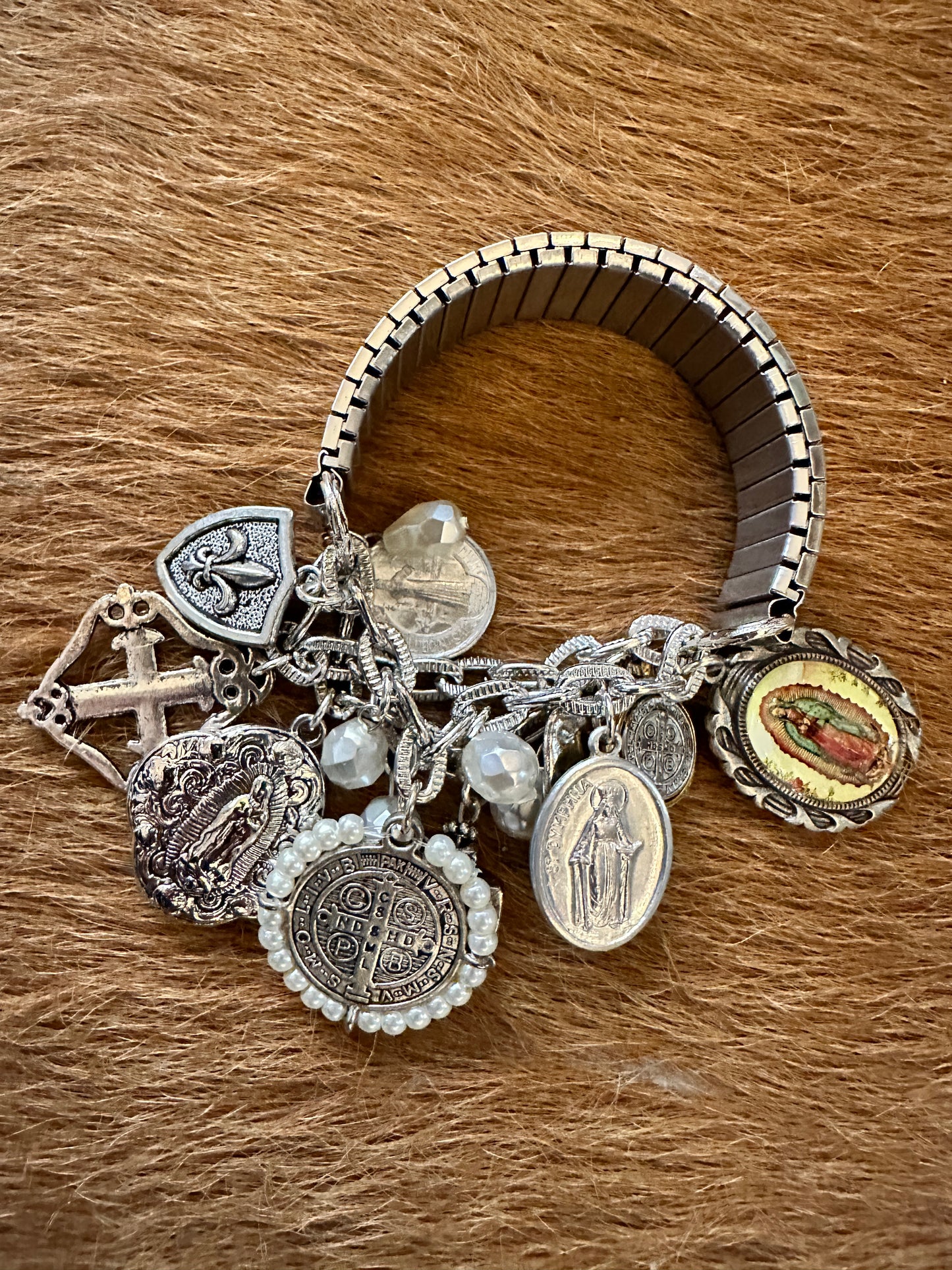 Religious Icons Watch Band Bracelet by Amy Kaplan