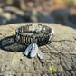 Memory Choker With Feathers Black Necklace - Amy Kaplan for Bourbon Cowgirl