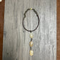 Agate on Braided Leather Necklace- Amy Kaplan for Bourbon Cowgirl