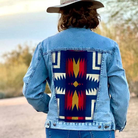 Century Harding Pendleton Denim Jacket by L7 Designs