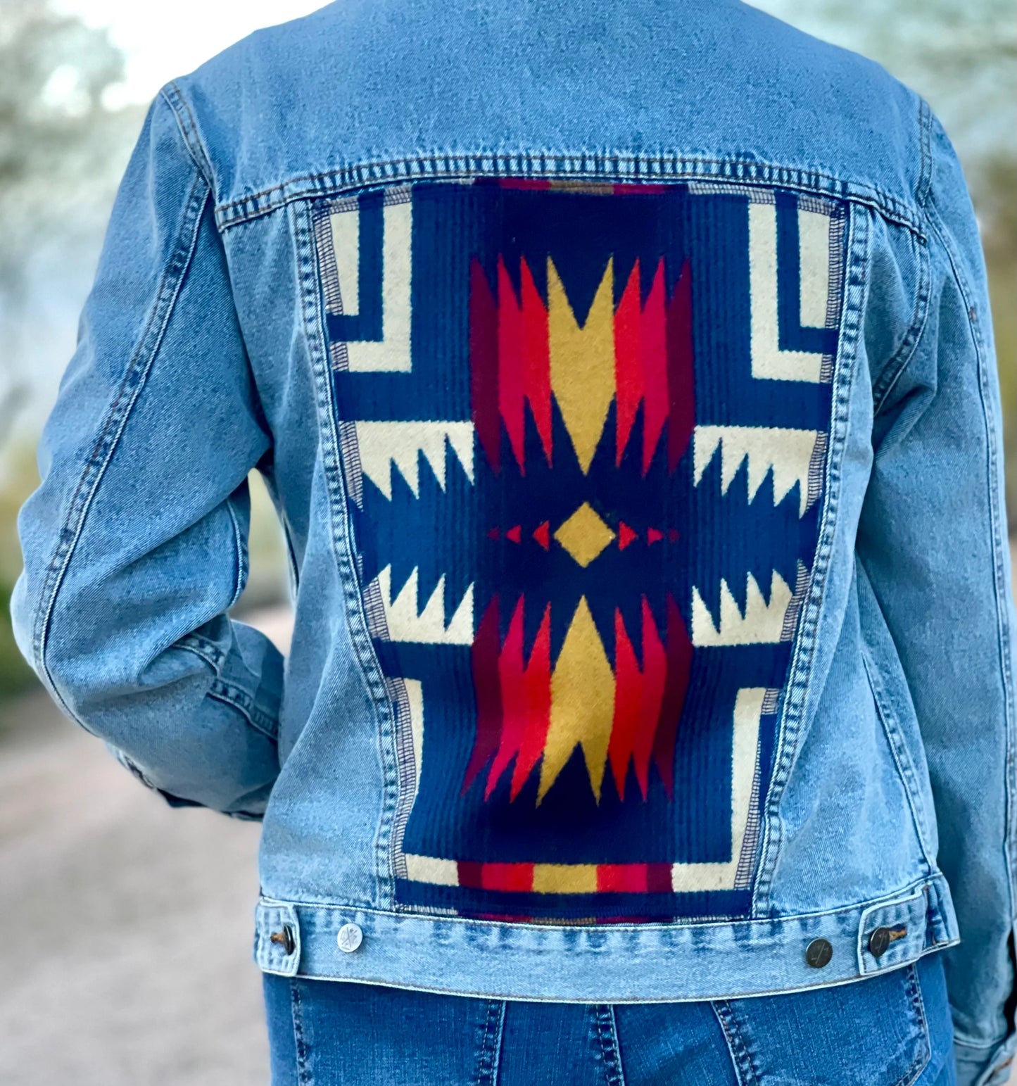 Century Harding Pendleton Denim Jacket by L7 Designs