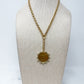 Gold Necklace with Horse Medallion as Seen on Dutton Ranch by Michele Busch