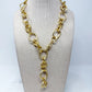 Nexus Link Large Chunky Gold Chain Necklace by Michele Busch