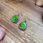 Sterling Silver Sonoran Turquoise Dangle Earrings – Handmade by Artist Jason Ogg