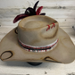 Red Dirt Wild Child Custom Cowgirl Hat  by Calamity Anne