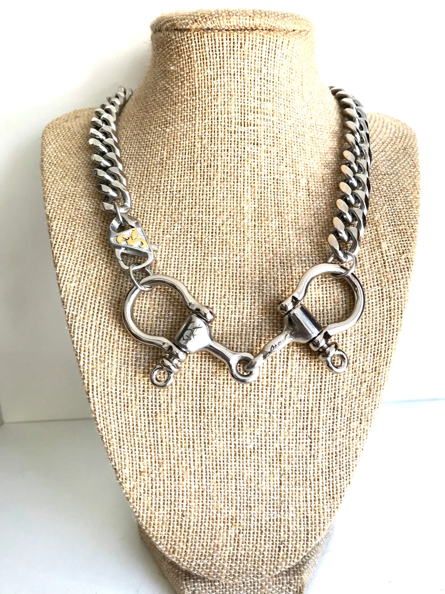 Dorada Bit Necklace Silver by AtelierCG