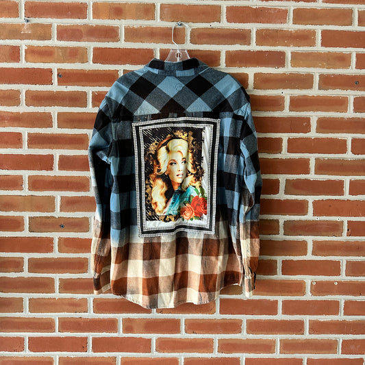 Dolly Parton Flannel Shirt