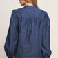 STITCH STORY LIGHTWEIGHT DENIM TOP