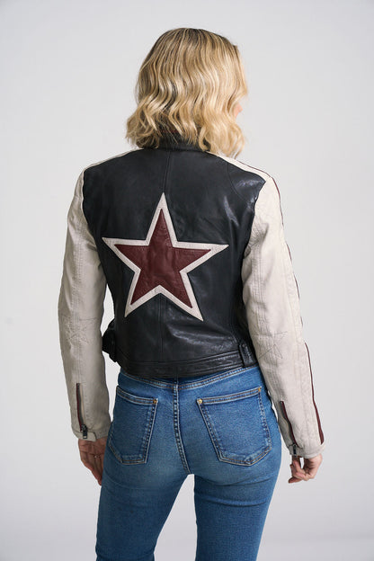 Isadora RF Leather Jacket