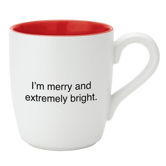 That's All Holiday Mug - Merry and Extremely Bright Coffee Mug