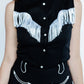 H Bar C Tulsa Women's Sleeveless Western Shirt in Black