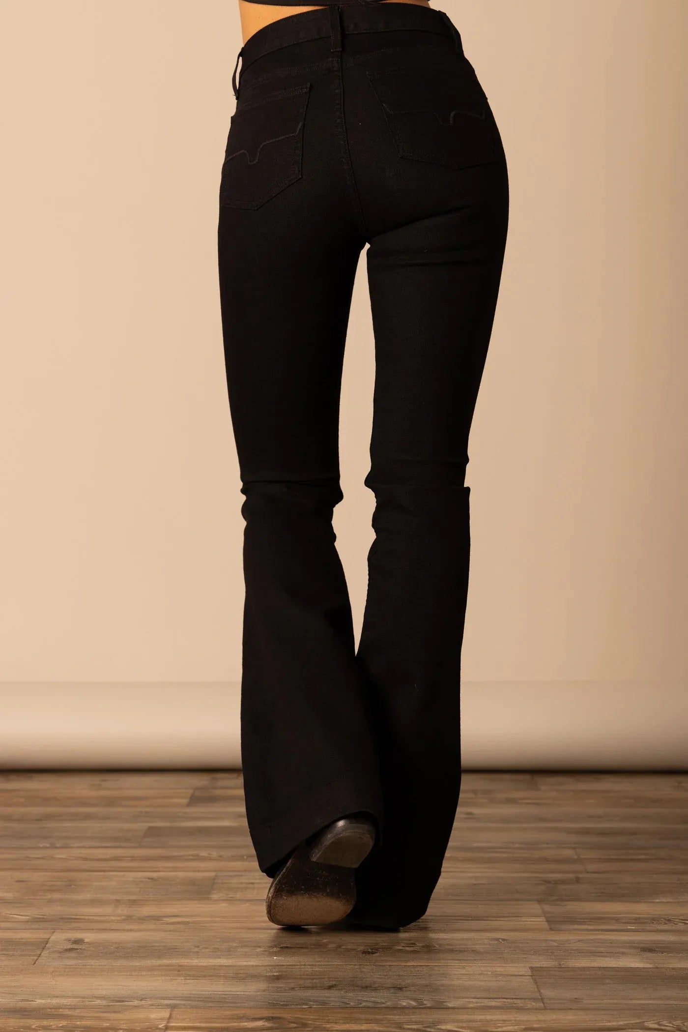 Jennifer Kimes Ranch Black Denim Jeans for Women