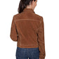 Cafe Brown Suede Jean Jacket at Bourbon Cowgirl