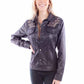 Embroidered Black Lamb Leather Jacket at Bourbon Cowgirl