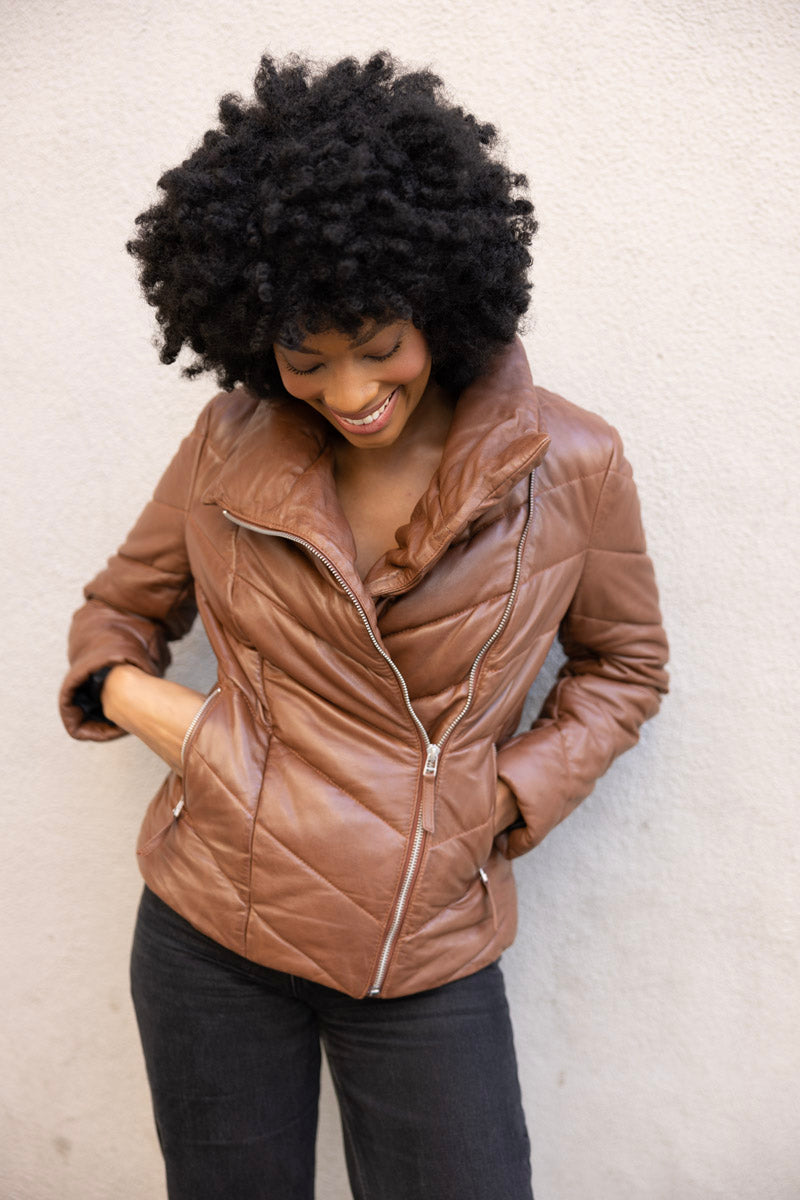 Romea CF Leather Jacket