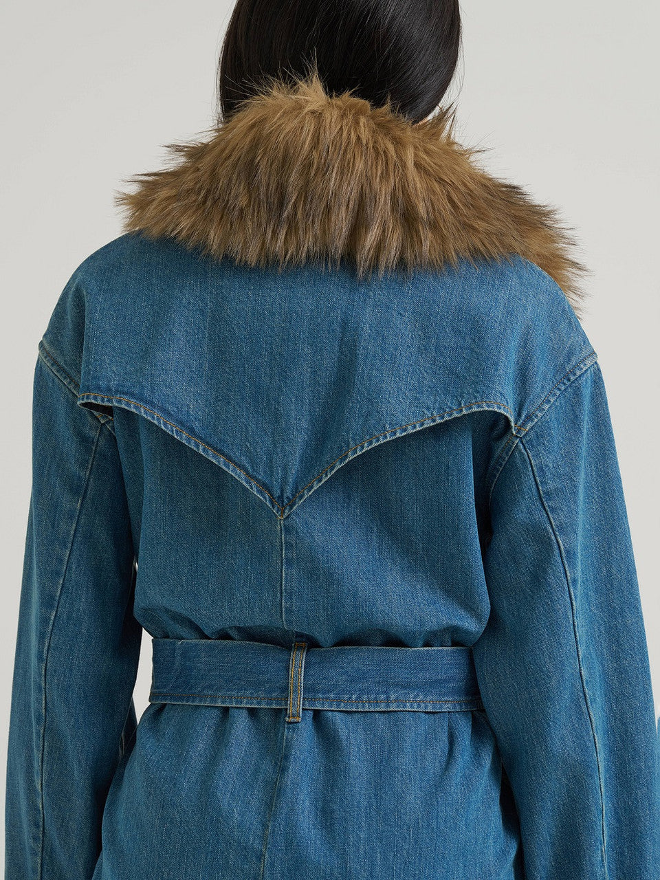 Wrangler Lainey Wilson Penny Lainey Denim Trench Coat