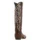 Lulu Mossil Tan Cowgirl Boots by Liberty Black