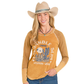 LW22T07983 Western Wear shirt with cactus graphic.