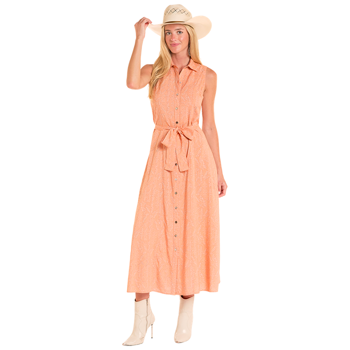 Boot Stitch Print Duster Dress by Panhandle