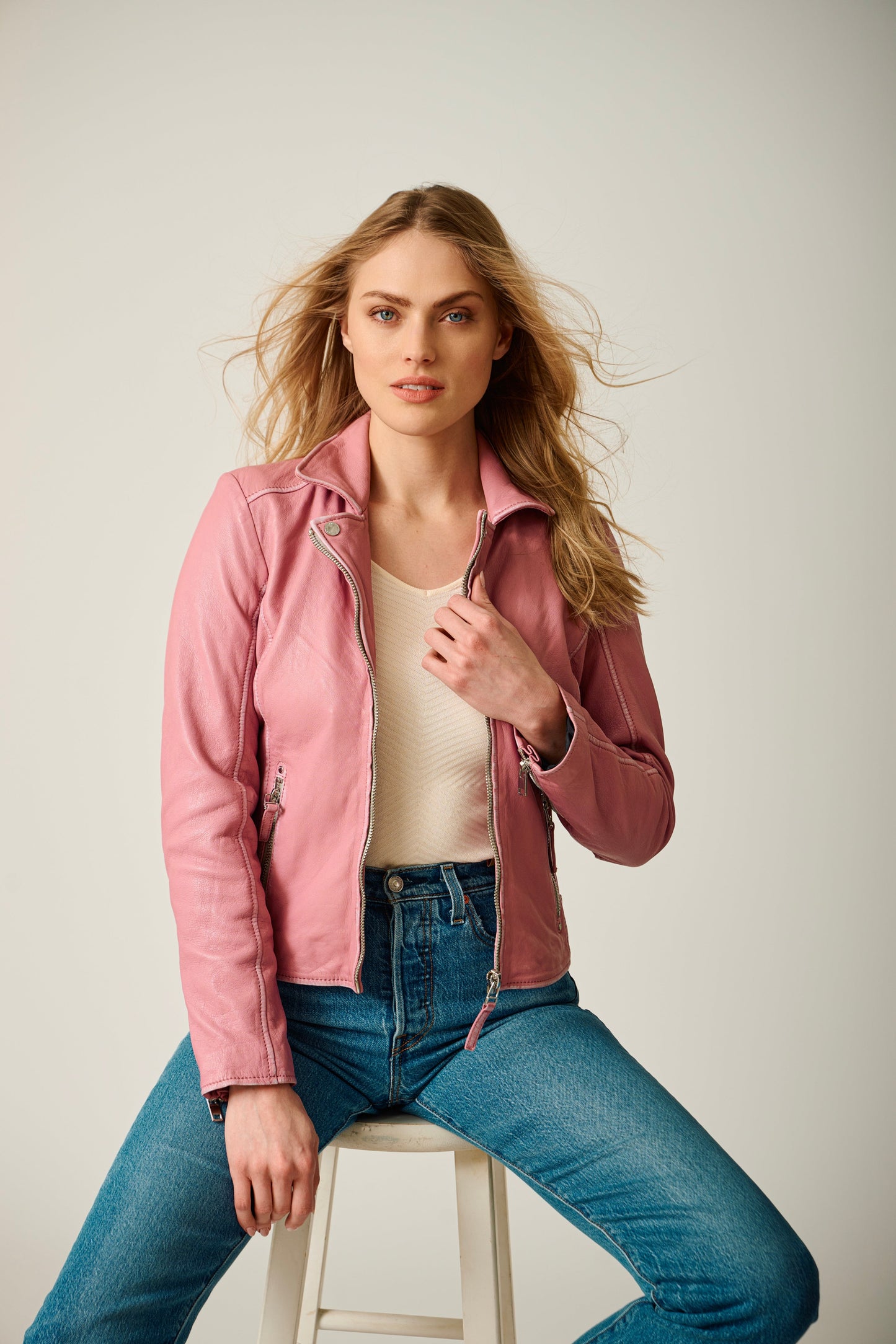 Louzia RF Leather Jacket
