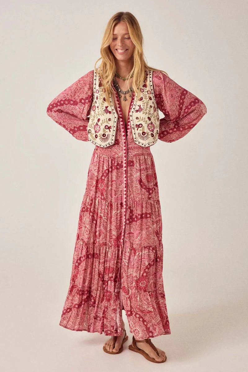 Tina Dress Red Java Maison Hotel