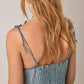 Cristina Sleeveless Dress Mediterranean Stripes Blue Ink Maison Hotel