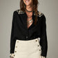 Antonio Shirt in Black by Maison Hotel