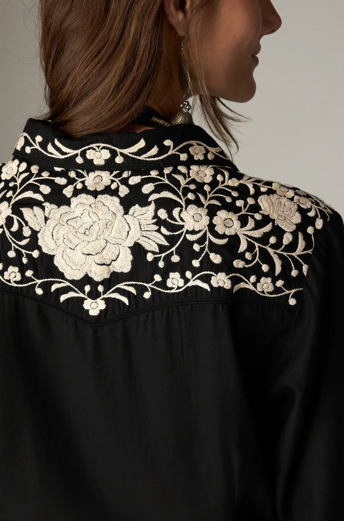 Antonio Shirt in Black by Maison Hotel