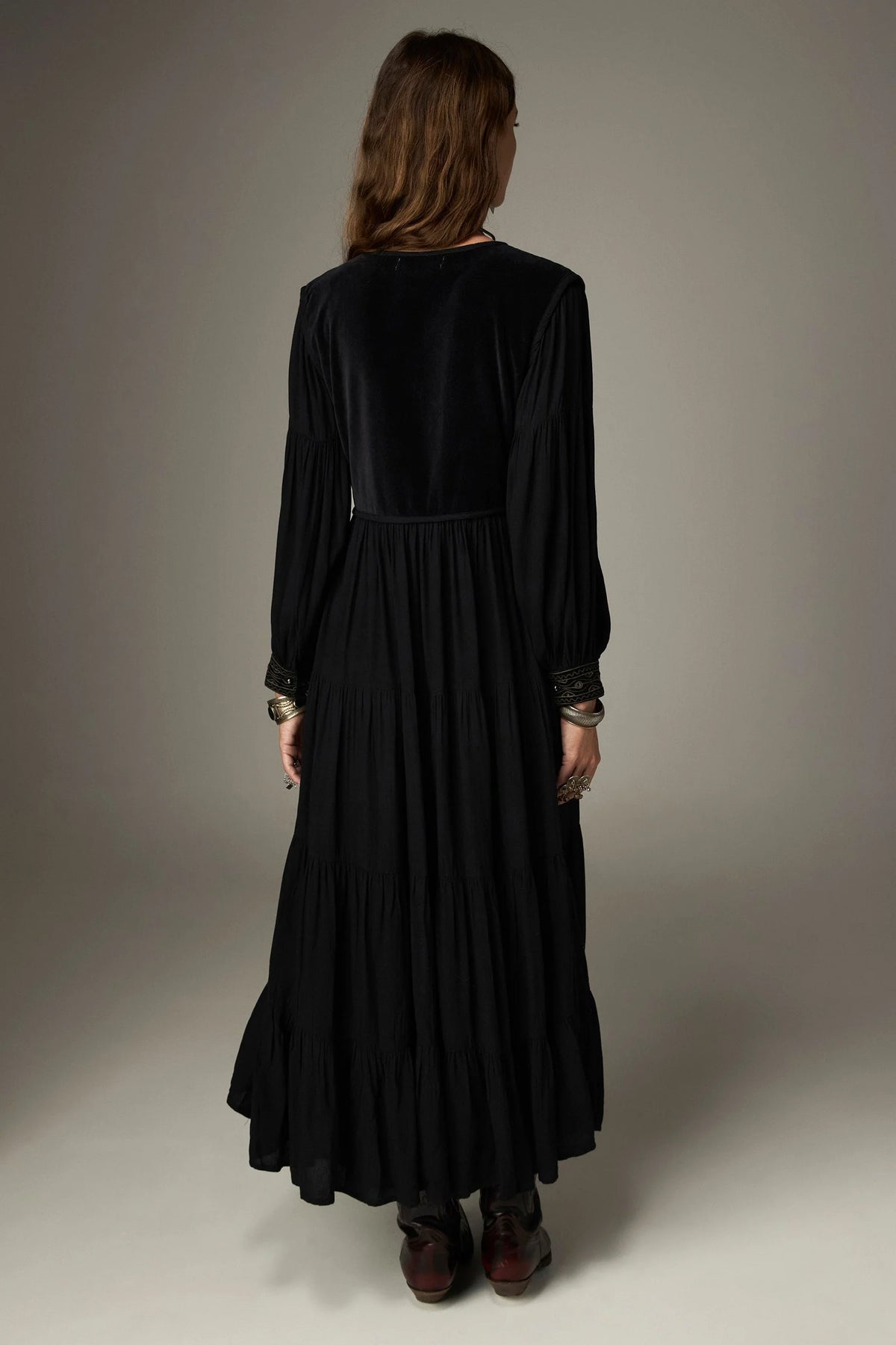 Emilia Dress in Onix by Maison Hotel